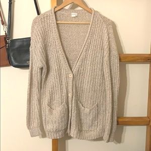 Beige cardigan